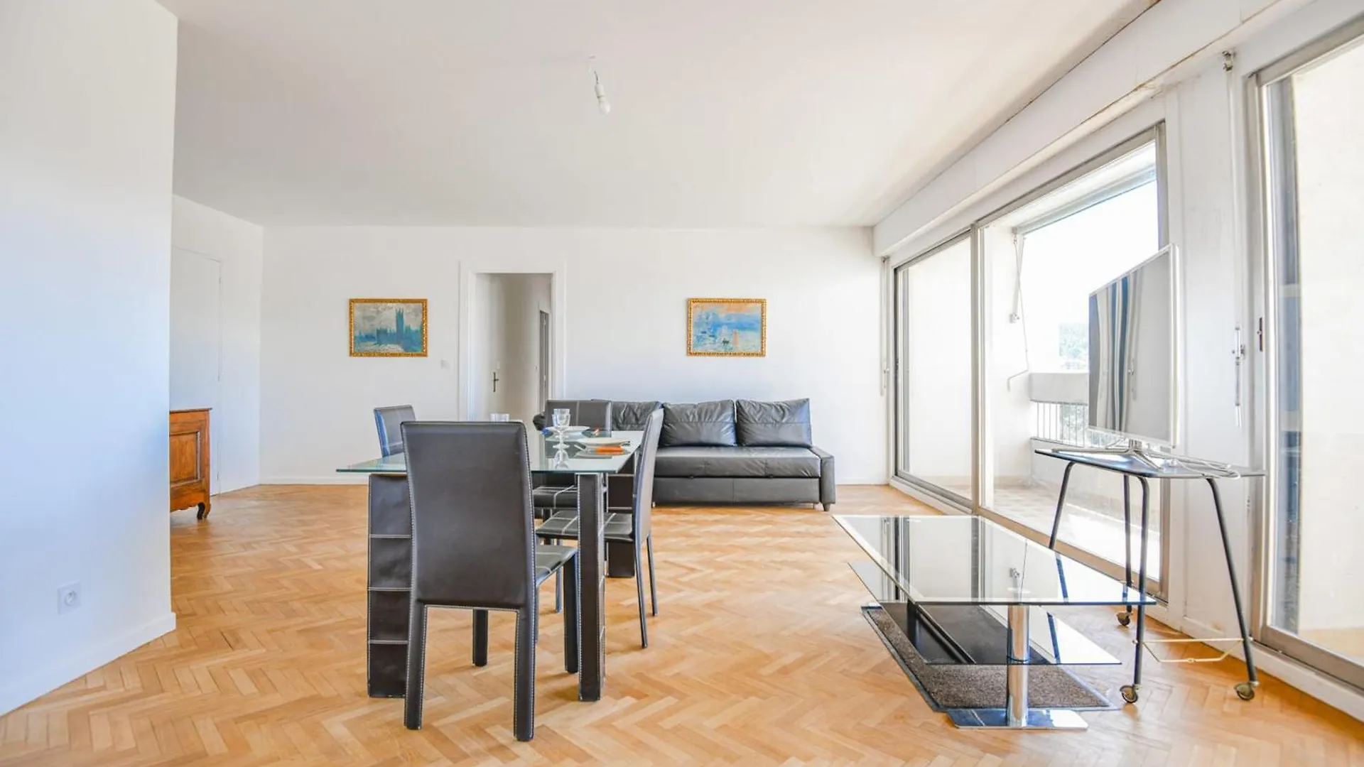 Apartamento Grand Appartement 4 Ch Vue Mer Balcons Et Clim Marselha