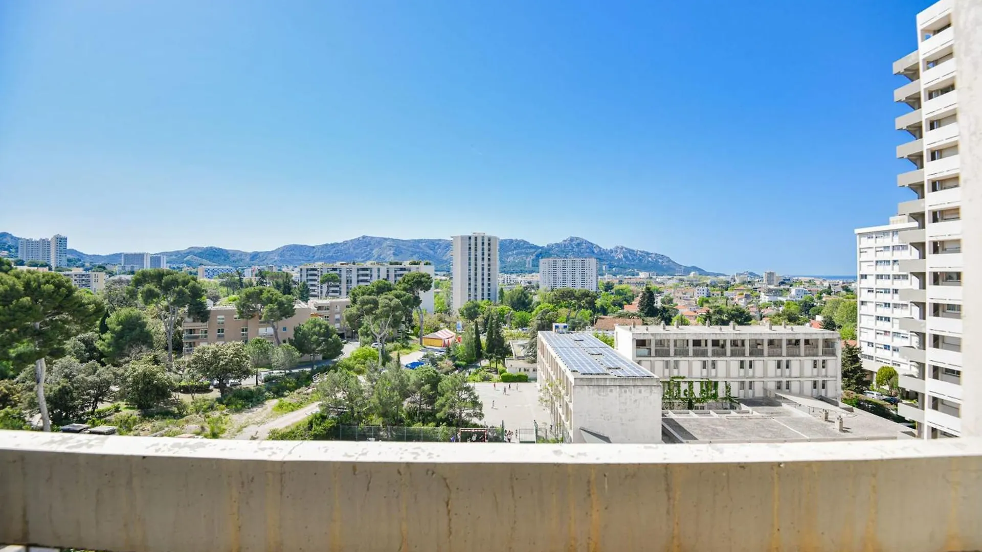 Apartamento Grand Appartement 4 Ch Vue Mer Balcons Et Clim Marselha França